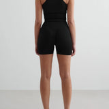 Shape Seamless Hotpants Black