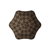 Metro Umbrella Houndstooth Cocoa