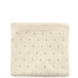 Pointelle Baby Blanket-Natural