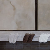 Cotton Ribbed Socks White