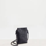 Marina Leather Pouch Black