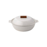 Enamel Pot Sand Beige