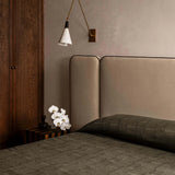 PALERMO BED COVER in Olive