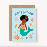 Mermaid Happy Birthday