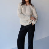 Chunky Wool Knit Natural