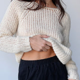 Chunky Wool Knit Natural