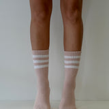 Grippy Yoga/Pilates Socks Cotton Pink
