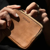 Compact Pouch Tan