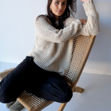 Chunky Wool Knit Natural
