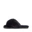 Mayberry Sheepskin Slipper Black