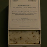 Peppermint with Olive Green Clay & Hemp Seed Oil
