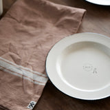 Adventure Made Enamel Plate | Vintage White