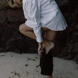 Organic Terry Short in Black