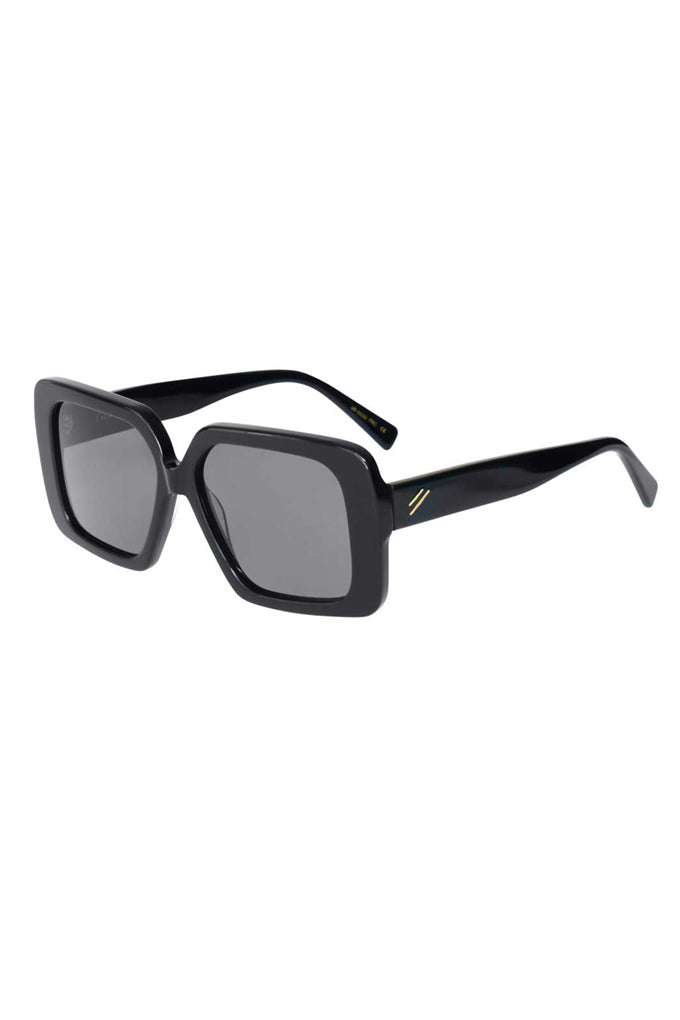 Bask // Lola - Shiny Black Polarised