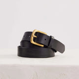 Leather Belt 01 Black