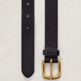 Leather Belt 01 Black