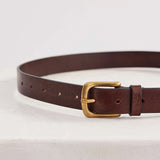 Leather Belt 01 Espresso