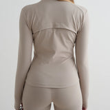 Sense Zip Jacket Dark Clay