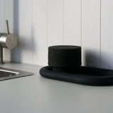 Round Silicone Sponge Black