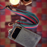 Slow Road Cross  Body Phone Bag Khaki