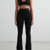 Shape Seamless Cross Back Bra Black