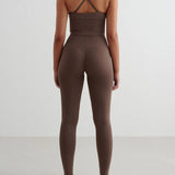Shape Seamless Cross Back Bralette Macchiato