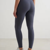 Ribbed Seamless Tights Storm Blue