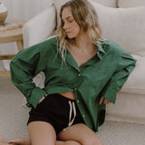 LONG SLEEVE SHIRT - GREEN