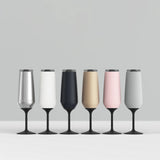 Champagne Flute Black