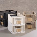 Collapsible Crate Black Sml (set of 2)