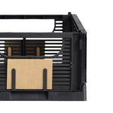 Collapsible Crate Black Sml (set of 2)