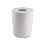 Round Bin White