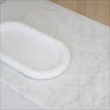 Bubble Silicone Sink Tray White