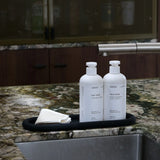 Bubble Silicone Sink Tray Black