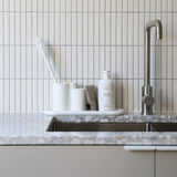 Bubble Silicone Sink Tray White