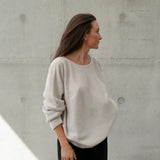 Wool/Cashmere Jumper Natural