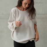 Wool/Cashmere Jumper Natural