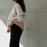 Wool/Cashmere Jumper Natural