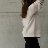 Wool/Cashmere Jumper Natural