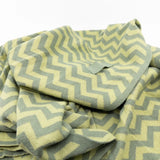 Hair & Travel Towel - Avocado Chevron