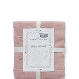 Bobble Baby Blanket Pink