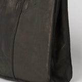 Baby Leather Tote Black