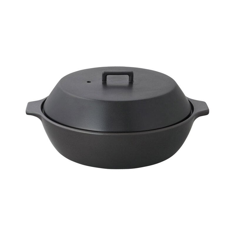 Ceramic Pot Black