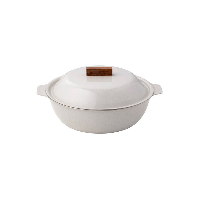 Enamel Pot Sand Beige