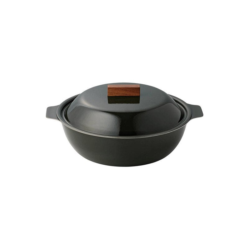 Enamel Pot Charcoal