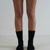 Luxe Cotton Socks Black