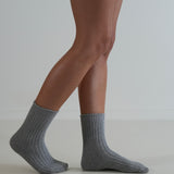 Luxe Cotton Socks Grey