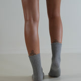 Luxe Cotton Socks Grey
