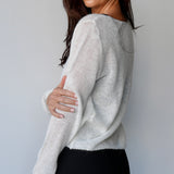 Alpaca Fine Knit Off White