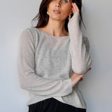 Alpaca Fine Knit Pebble